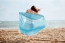 Drap de plage rond avec marquage